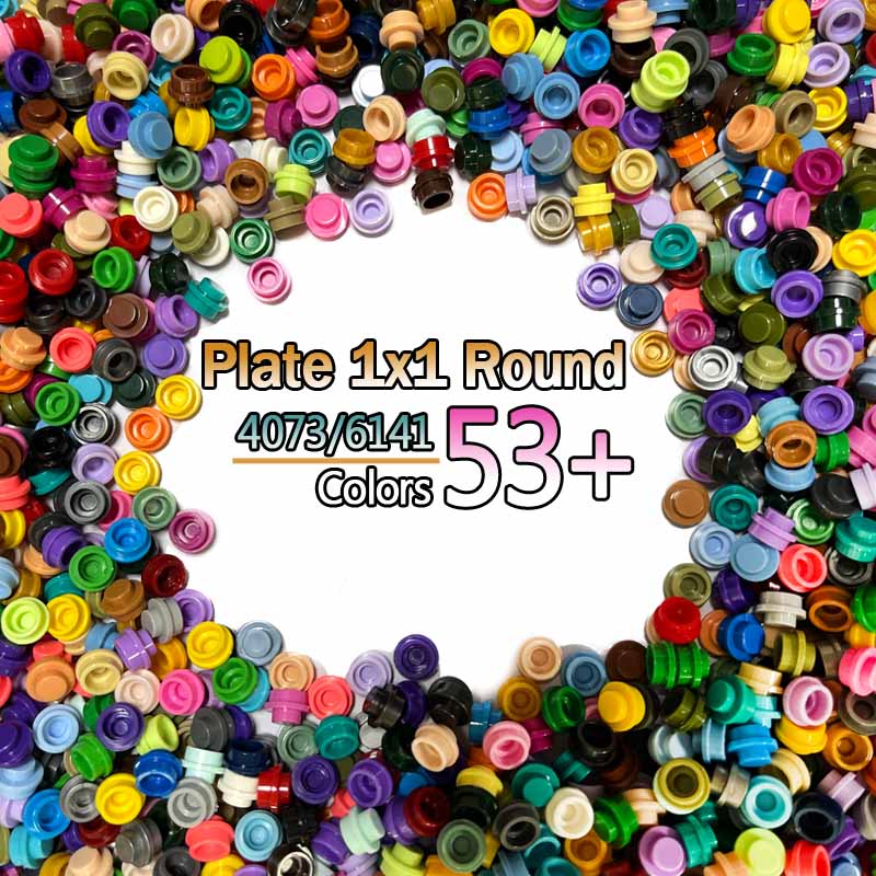 Round Plate 1x1 DIY Pixel Art  - Lego Set City review and price