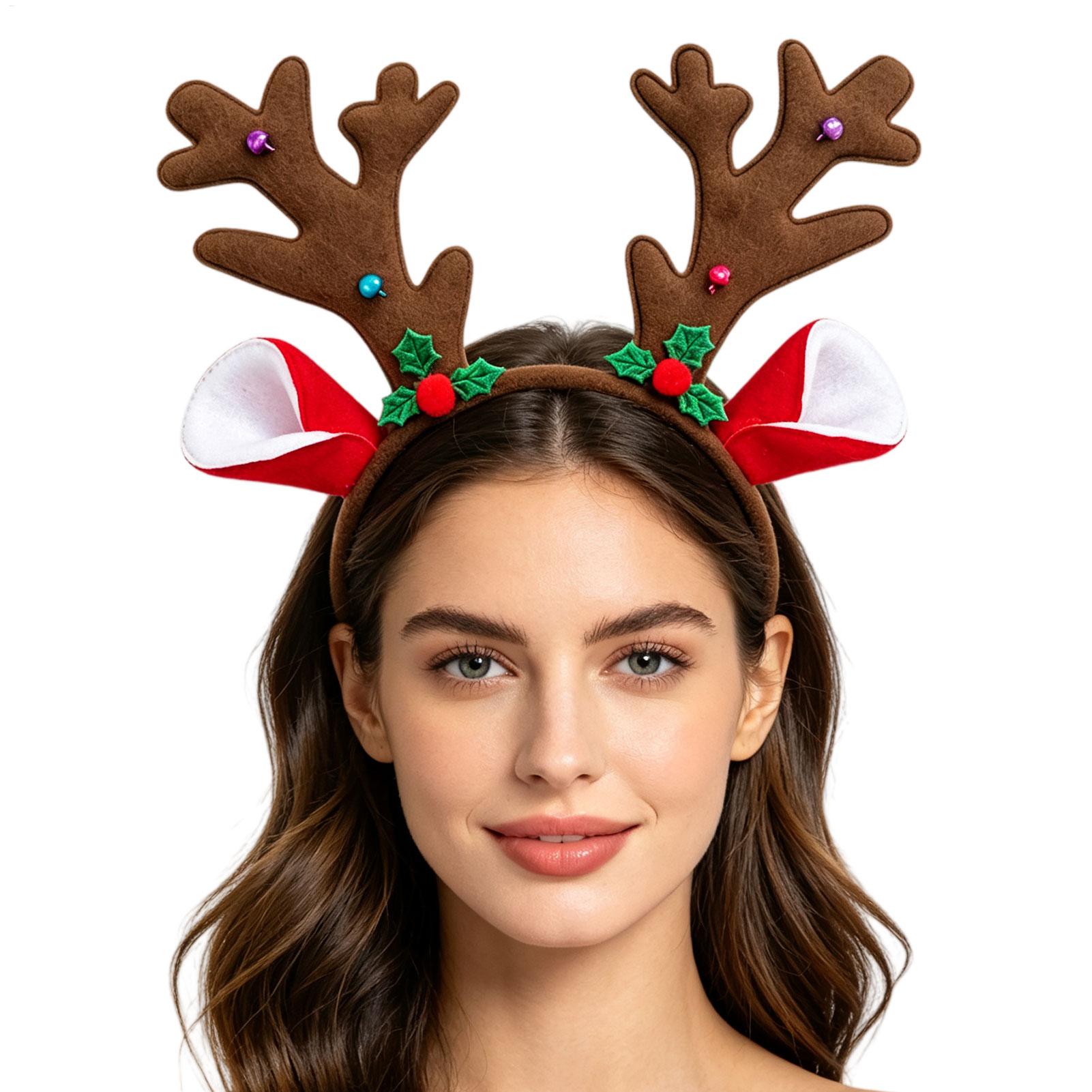 Christmas Reindeer Antlers Hea - Reindeer Antlers Headband review and price