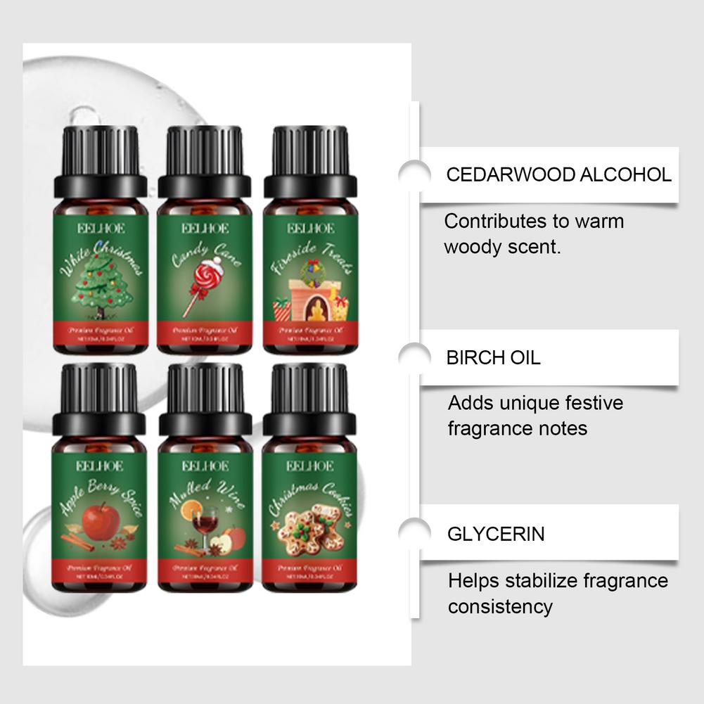 6 In 1 Aromatherapy Essential  - Holiday Candle Set review and price